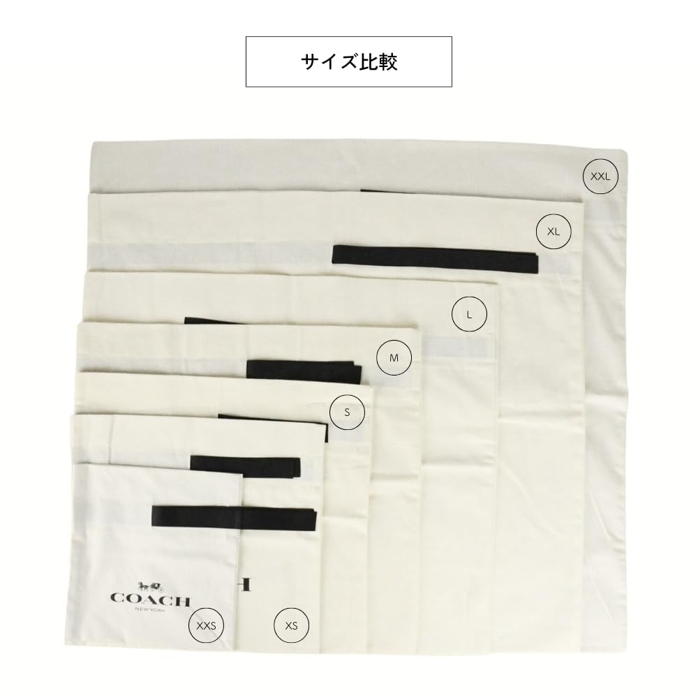 Amazon | コーチ COACH アウトレット ラッピング資材 コットン巾着袋